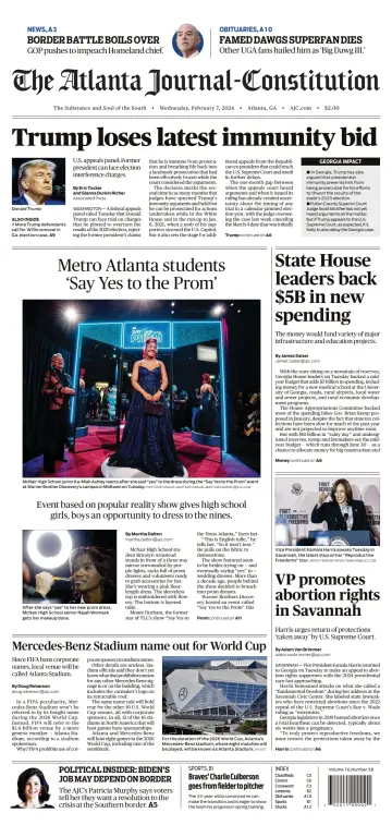 The Atlanta Journal-Constitution - 07 фев. 2024
