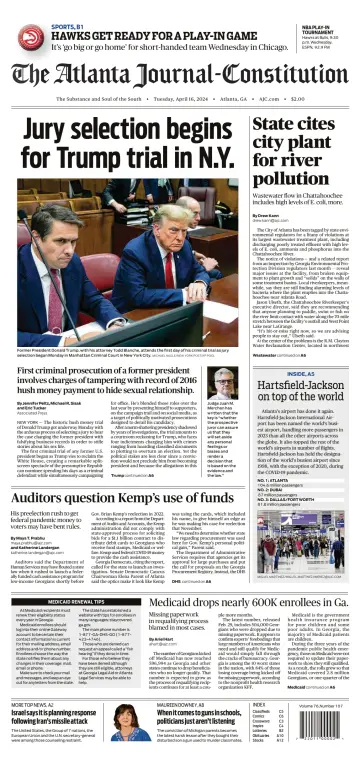 The Atlanta Journal-Constitution - 16 abril 2024