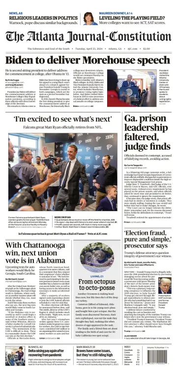 The Atlanta Journal-Constitution - 23 abr. 2024