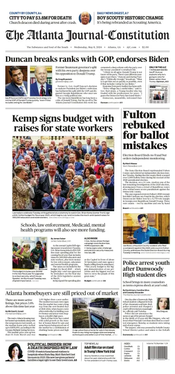 The Atlanta Journal-Constitution - 08 May 2024