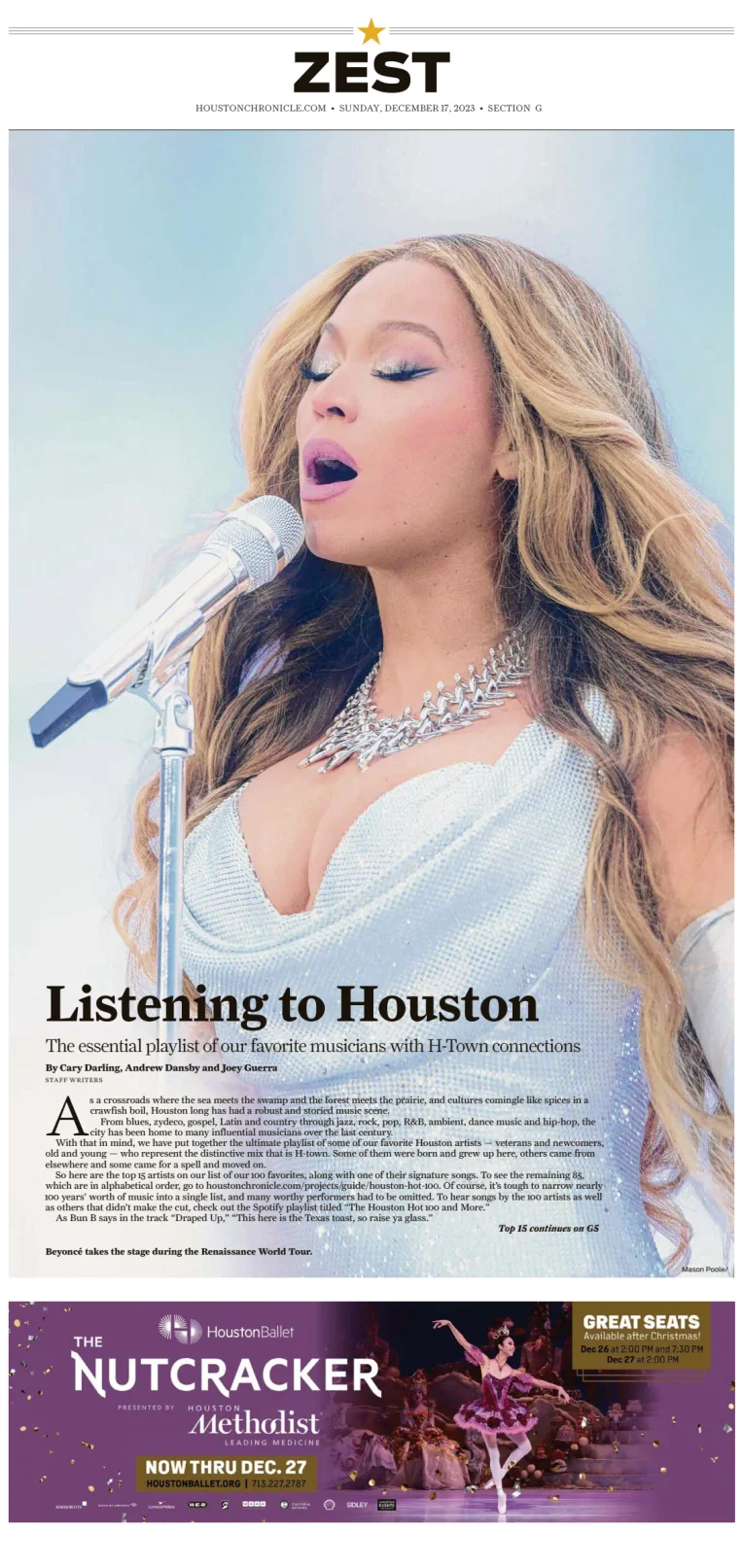 Houston Chronicle Sunday - Zest
