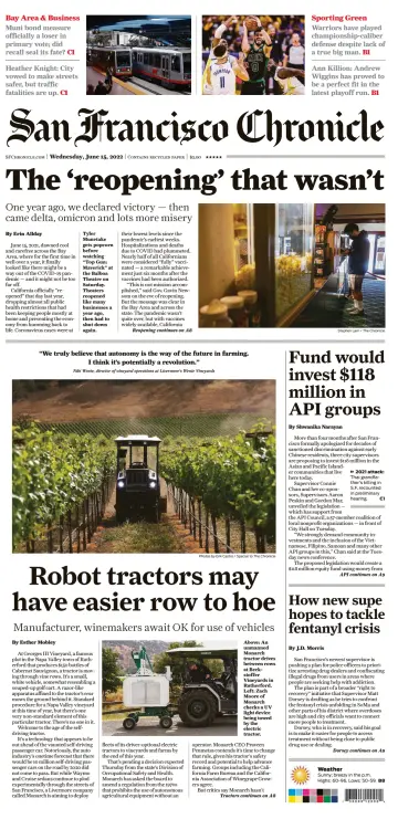 San Francisco Chronicle - 15 Jun 2022
