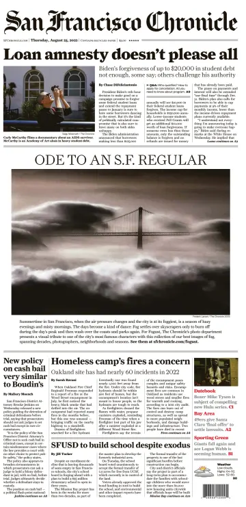 San Francisco Chronicle - 25 Aug 2022