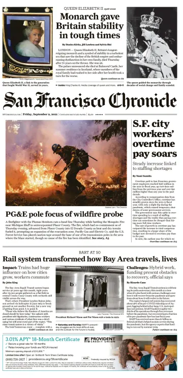 San Francisco Chronicle - 9 Sep 2022
