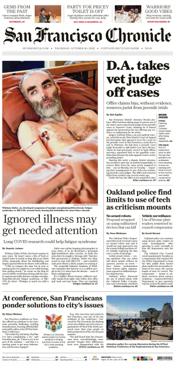 San Francisco Chronicle - 20 Oct 2022
