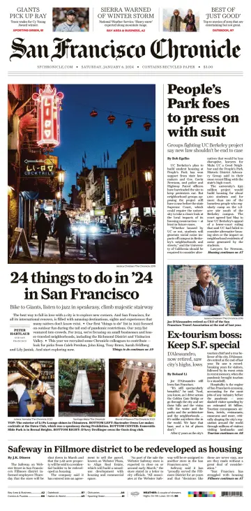 San Francisco Chronicle - 6 Jan 2024