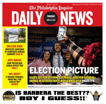 Philadelphia Daily News - 25 Aib 2024