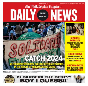 Philadelphia Daily News - 30 Nis 2024