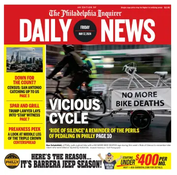Philadelphia Daily News - 17 五月 2024