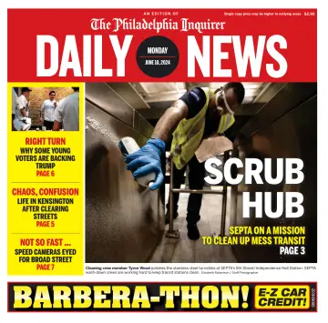 Philadelphia Daily News - 10 Haz 2024