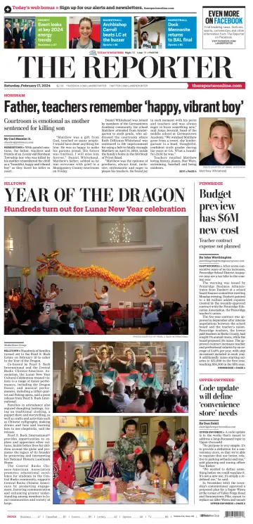 The Reporter (Lansdale, PA) - 17 Feb 2024