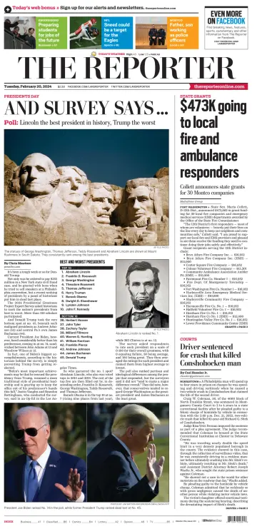The Reporter (Lansdale, PA) - 20 Feb 2024