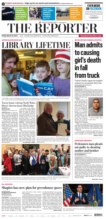 The Reporter (Lansdale, PA) - 15 Mar 2024