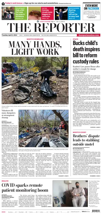 The Reporter (Lansdale, PA) - 2 Apr 2024