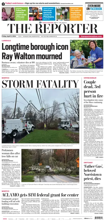 The Reporter (Lansdale, PA) - 5 Apr 2024
