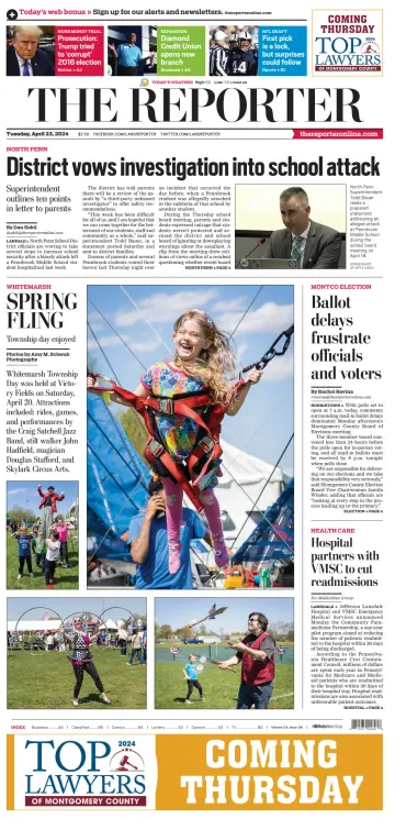 The Reporter (Lansdale, PA) - 23 Apr. 2024