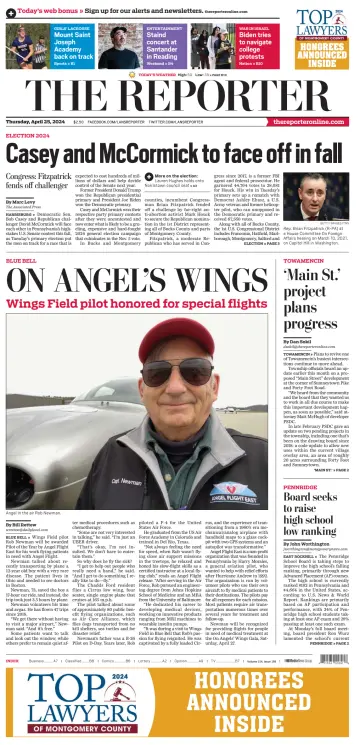 The Reporter (Lansdale, PA) - 25 Apr 2024