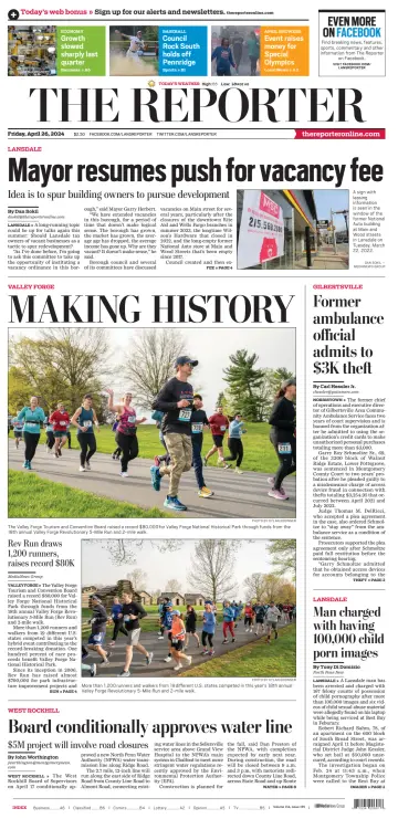 The Reporter (Lansdale, PA) - 26 Apr 2024