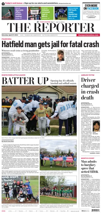 The Reporter (Lansdale, PA) - 27 Apr 2024