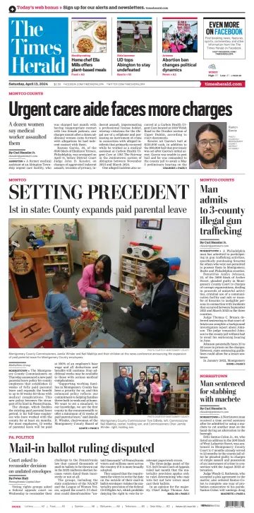 The Times Herald (Norristown, PA) - 13 4월 2024