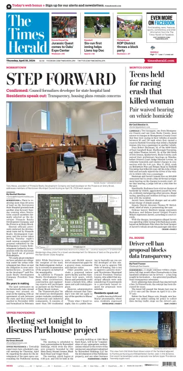 The Times Herald (Norristown, PA) - 18 abril 2024