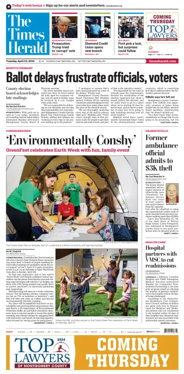 The Times Herald (Norristown, PA) - 23 avr. 2024