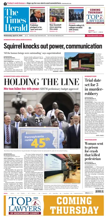 The Times Herald (Norristown, PA) - 24 4월 2024