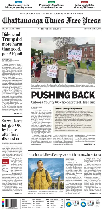 Chattanooga Times Free Press - 13 abr. 2024