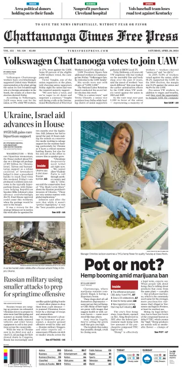 Chattanooga Times Free Press - 20 四月 2024