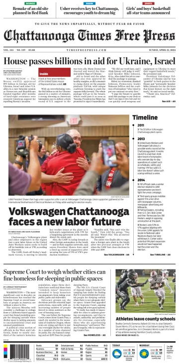 Chattanooga Times Free Press - 21 Ebri 2024