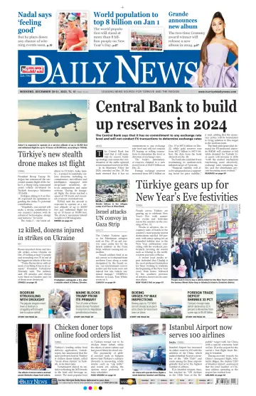 Hürriyet Daily News & Economic Review - 30 Dec 2023