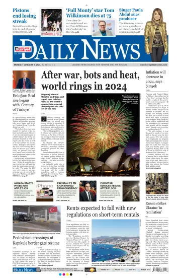 Hürriyet Daily News & Economic Review - 1 Jan 2024