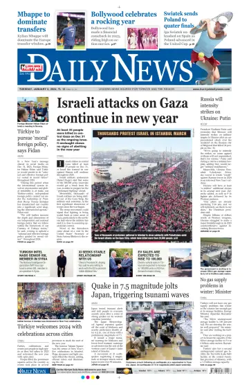 Hürriyet Daily News & Economic Review - 2 Jan 2024