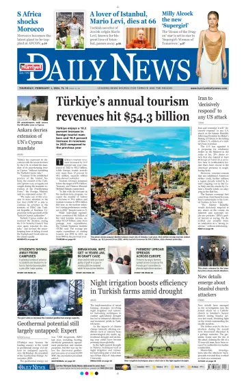 Hürriyet Daily News & Economic Review - 1 Feb 2024