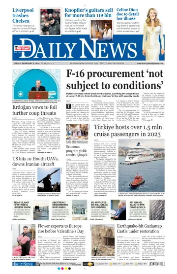 Hürriyet Daily News & Economic Review - 2 Feb 2024