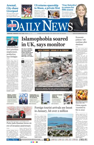 Hürriyet Daily News & Economic Review - 24 Feb 2024
