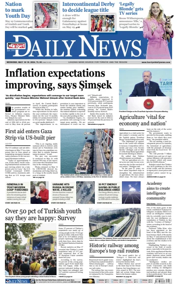 Hürriyet Daily News & Economic Review - 18 May 2024
