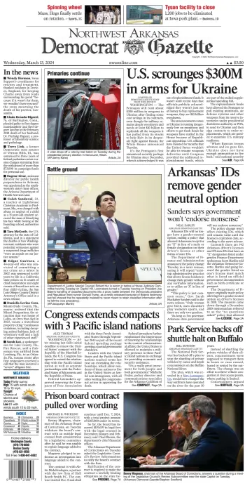 Northwest Arkansas Democrat-Gazette - 13 Mar 2024