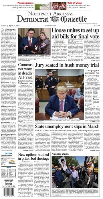 Northwest Arkansas Democrat-Gazette - 20 Apr. 2024