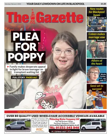 Blackpool Gazette - 3 Feb 2024