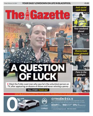 Blackpool Gazette - 16 Feb 2024