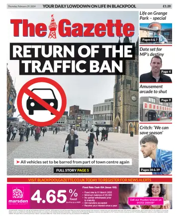Blackpool Gazette - 29 Feb 2024
