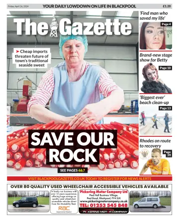 Blackpool Gazette - 26 Nis 2024
