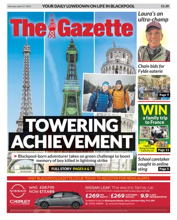 Blackpool Gazette - 27 Nis 2024