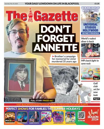Blackpool Gazette - 18 May 2024