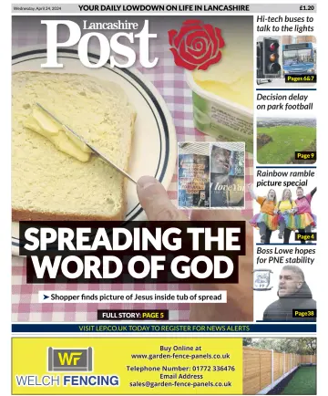 Lancashire Evening Post - 24 四月 2024