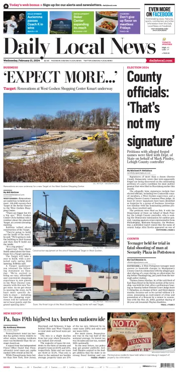 Daily Local News (West Chester, PA) - 21 Feb 2024
