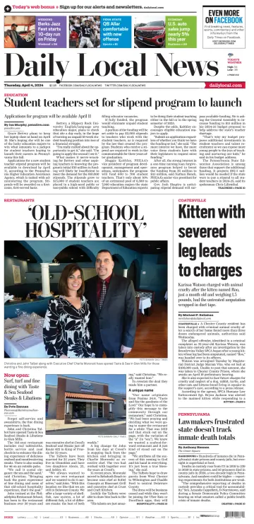 Daily Local News (West Chester, PA) - 4 Apr 2024