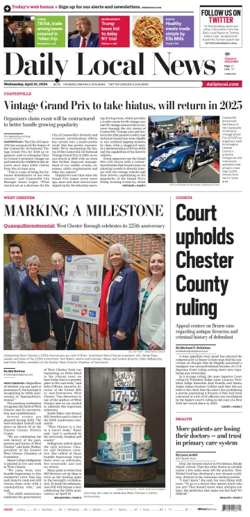 Daily Local News (West Chester, PA) - 10 Aib 2024