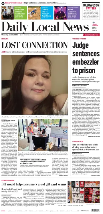 Daily Local News (West Chester, PA) - 11 Aib 2024